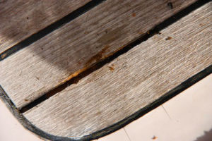 Caulk Separating From Teak