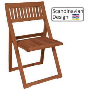 Teak Folding Chair, Fredrik