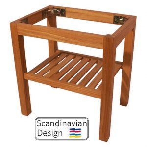 Teak Table Legs, Fixed
