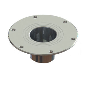 Aluminum Table Base, Flush Mount